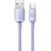 Baseus Crystal Shine Series Cable USB to Type-C 100W 2m Lilac - (CAJY000505)