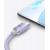 Baseus Crystal Shine Series Cable USB to Type-C 100W 2m Lilac - (CAJY000505)