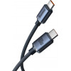 Baseus Crystal Shine Series PD Cable Type-C to Type-C 100W 1.2m Black - (CAJY000601)