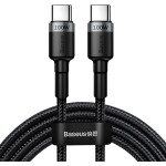 Baseus PD Cable Type-C 5A 100W 2m Gray/Black - (CATKLF-ALG1)