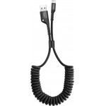 Baseus Spring Cable USB to Lightning 2A 1m Black - (CALSR-01)