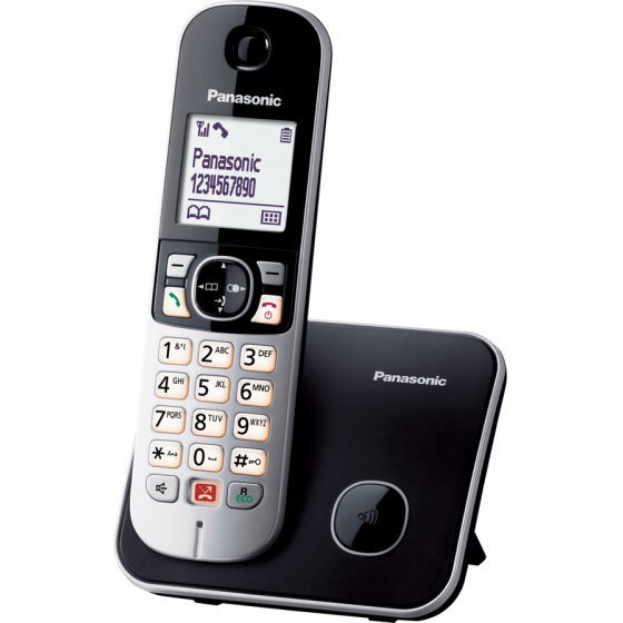 Panasonic Dect KX-TG6851 Black - (KX-TG6851GRB)