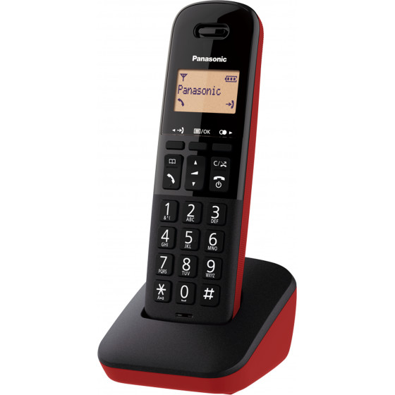 Panasonic Dect KX-TGB610GR Red - (KX-TGB610GRR)