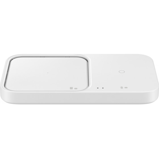 Samsung Wireless Charger Pad Duo White & Travel Charger - (EP-P5400TWEGEU)