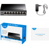 Cudy Desktop Switch 8-Port Gigabit, 10/100/1000MBps - (GS108)
