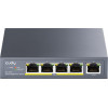 Cudy PoE+ Switch 5-Port 10/100/1000MBps PoE+, 60W - (GS1005P)