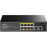 Cudy PoE+ Switch 8-Port 10/100M PoE+, 2x Uplink ports, 120W - (FS1010P)