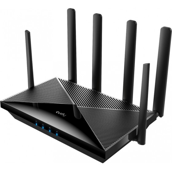 Cudy Router 4G Lte Cat 18, 1200MBps Wi-Fi 6, 4x Ethernet Ports - (LT18)