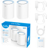 Cudy Wi-Fi Mesh System M1200, AC1200 1200Mbps, Dual band, 2��� - (M1200-2PACK)