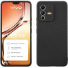 Volte-Tel ���� Vivo V23 5G 6.44'' Carbon Camera Protective BLACK - (5205308316432)