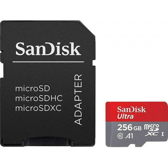 Sandisk Extreme Plus Microsdhc 256GB Class 10 U3 V30 A1 UHS-I - (SDSQXBD-256G-GN6MA)