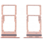 Samsung A33 5G A336 Dual Sim Card + Memory Holder Peach Original Service Pack - (GH98-47313D)