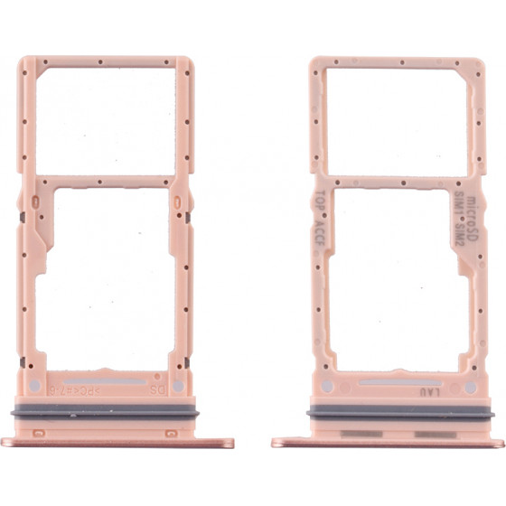 Samsung A33 5G A336 Dual Sim Card + Memory Holder Peach Original Service Pack - (GH98-47313D)