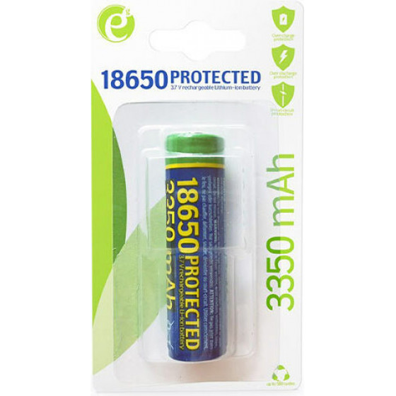 Energenie LITHIUM-Ion 18650 Battery Protected 3350 Mah - (EG-BA-18650/3350)