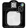 Volte-Tel Tempered Glass Iphone 14 Pro 6.1''/14 Pro Max 6.7'' 9H 0.25mm 3D Curved For Camera TRANSPARENT - (5205308322716)