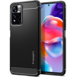 Spigen Rugged Armor Xiaomi Redmi Note 11 Pro Plus Black Backcover - (ACS04804)