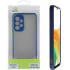 Lime ���� Samsung A33 5G A336 6.4'' Hardshell Fusion Full Camera Protection Blue With Yellow KEYS