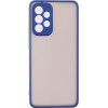 Lime ���� Samsung A33 5G A336 6.4'' Hardshell Fusion Full Camera Protection Blue With Yellow KEYS