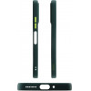 Lime ���� Xiaomi Poco M4 5G 6.58'' Hardshell Fusion Full Camera Protection Green With Yellow KEYS
