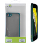 Lime ���� Iphone Iphone Se 2022/Iphone Se 2020/Iphone 8/7 4.7'' Hardshell Fusion Full Camera Protection Blue With Yellow KEYS