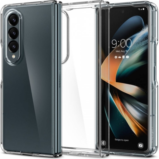 Spigen Crystal Hybrid Samsung Z Fold 4 Crystal Clear Backcover - (ACS05101)