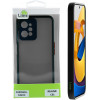 Lime ���� Realme C31 6.5'' Hardshell Fusion Full Camera Protection Red With Black KEYS