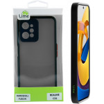 Lime ���� Realme C31 6.5'' Hardshell Fusion Full Camera Protection Red With Black KEYS