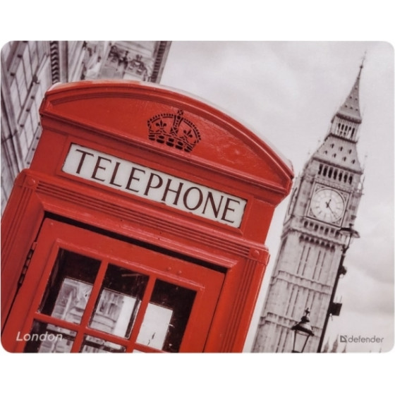 Defender Mousepad Journey 240 x 190 x 0.4 Mm (LONDON) - (50415-03)