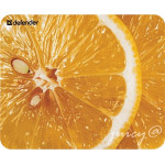 Defender Mousepad Juicy 220 X 180 X 0.4 Mm (ORANGE) - (50412-01)