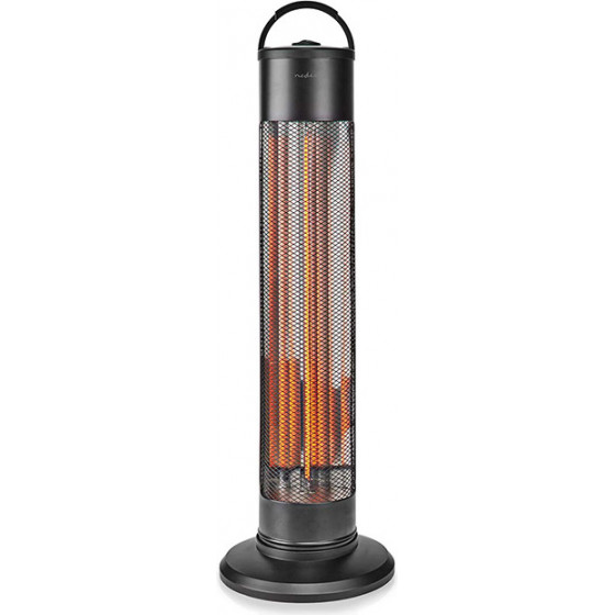 Nedis HTPA20EBk Patio Heater 1200W IP24 BLACK