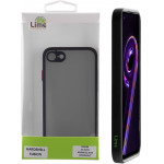 Lime ���� Iphone Iphone Se 2022/Iphone Se 2020/Iphone 8/7 4.7'' Hardshell Fusion Full Camera Protection Black With Red KEYS