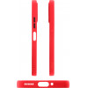 Lime ���� Xiaomi Redmi 10A 6.53'' Hardshell Fusion Full Camera Protection Black With Red KEYS
