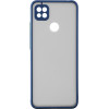 Lime ���� Xiaomi Redmi 10A 6.53'' Hardshell Fusion Full Camera Protection Blue With Yellow KEYS
