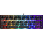 White Shark Rgb Gaming Membrane Keyboard Ronin Black - (GK-2201B)