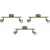 Homelighting SE 140-BR2 (x3) Saba Packet Bronze adjustable spotlight+ - (77-8838)