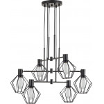 Homelighting SE21-BL-100-GR1 ADEPT PENDANT Black Metal Pendant Black Metal Grid+ - (77-8877)