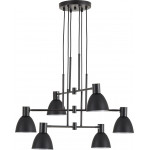 Homelighting SE21-BL-100-MS2 ADEPT PENDANT Black Metal Pendant Black Metal Shade+ - (77-8880)