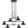 Homelighting SE21-BL-100-MS3 ADEPT PENDANT Black Metal Pendant Black Metal Shade+ - (77-8881)