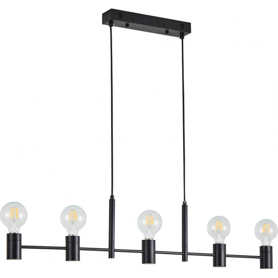 Homelighting SE21-BL-120 ADEPT BLACK METAL PENDANT �4 - (77-8249)