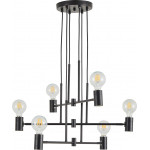 Homelighting SE21-BL-100 ADEPT BLACK METAL PENDANT �4 - (77-8250)