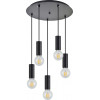 Homelighting SE21-BL-4-5BL ADEPT TUBE Black Pendant+ - (77-8481)