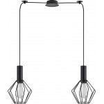 Homelighting SE21-BL-4-BL2-GR1 ADEPT TUBE Black Pendant Black Metal Grid+ - (77-8529)