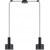 Homelighting SE21-BL-4-BL2-MS1 ADEPT TUBE Black Pendant Black Metal Shade+ - (77-8543)