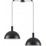Homelighting SE21-BL-4-BL2-MS40 ADEPT TUBE Black Metal Shade Pendant+ - (77-8500)