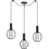 Homelighting SE21-BL-4-BL3-GR12 ADEPT FLEX Black Pendant Black Metal Grid+ - (77-8909)