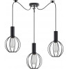 Homelighting SE21-BL-4-BL3-GR2 ADEPT TUBE Black Pendant Black Metal Grid+ - (77-8535)