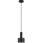 Homelighting SE21-BL-4-MS1 ADEPT TUBE Black Pendant Black Metal Shade+ - (77-8540)