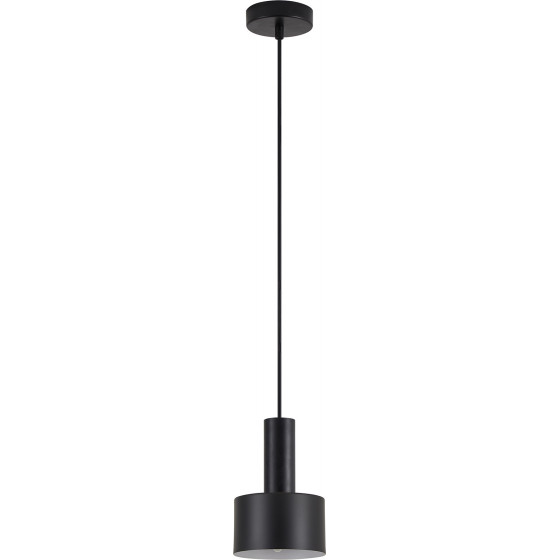 Homelighting SE21-BL-4-MS1 ADEPT TUBE Black Pendant Black Metal Shade+ - (77-8540)