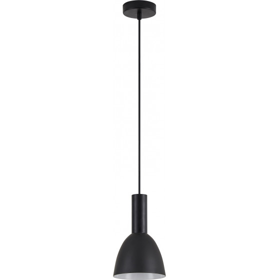 Homelighting SE21-BL-4-MS2 ADEPT TUBE Black Pendant Black Metal Shade+ - (77-8547)