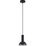 Homelighting SE21-BL-4-MS3 ADEPT TUBE Black Pendant Black Metal Shade+ - (77-8554)